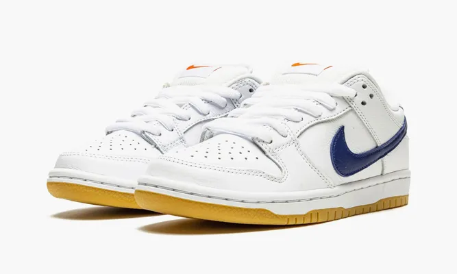 Кроссовки Nike SB Dunk Low Pro «Orange Label White Navy» белый