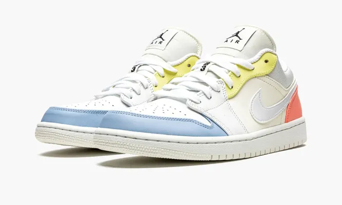 Кроссовки Air Jordan 1 Low «To My First Coach» разноцветный