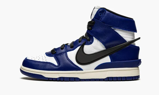Кроссовки Nike Dunk High Ambush «Deep Royal» синий