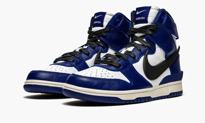 Кроссовки Nike Dunk High Ambush «Deep Royal» синий