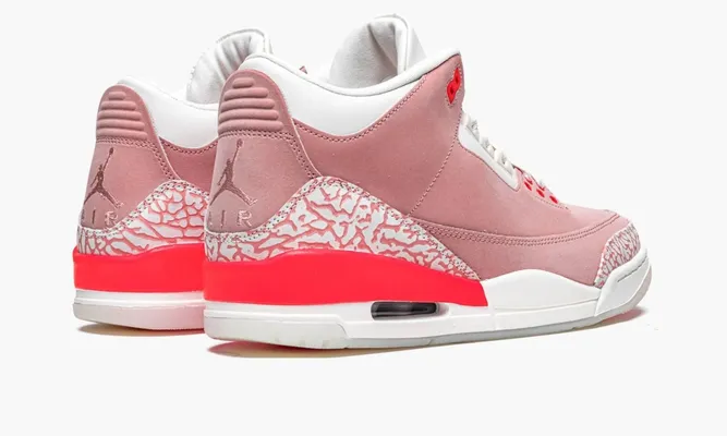 Кроссовки Air Jordan 3 WMNS «Rust Pink» розовый