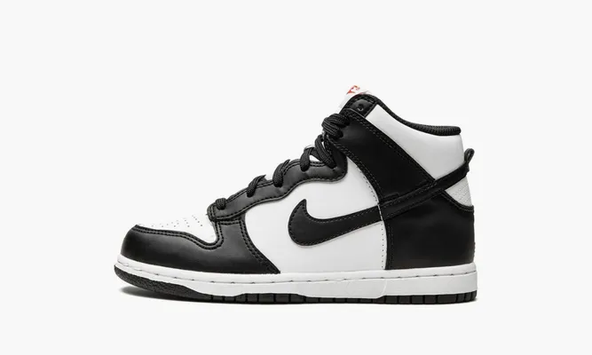 Для самых маленьких Nike Dunk High PS «Black / White» Kids белый