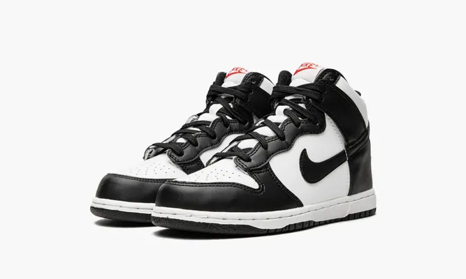 Для самых маленьких Nike Dunk High PS «Black / White» Kids белый