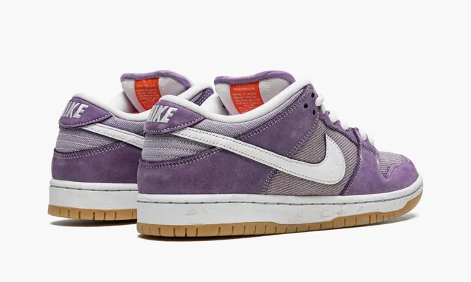 Кроссовки Nike SB Dunk Low Pro Iso «Orange Label Unbleached Pack Lilac» фиолетовый