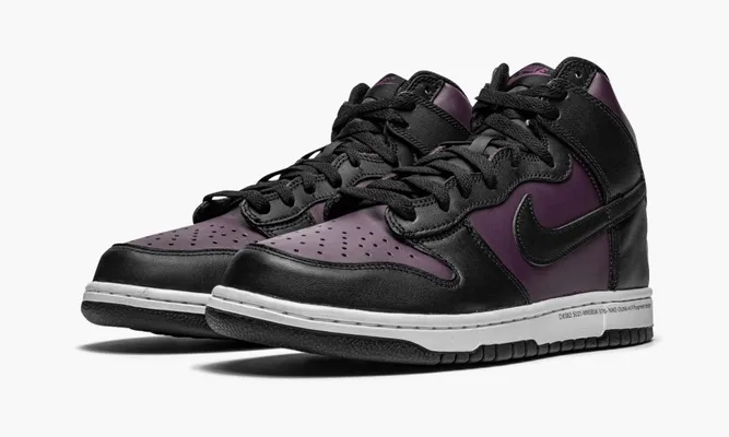 Кроссовки Nike Dunk High «Fragment Design Beijing 2021» фиолетовый