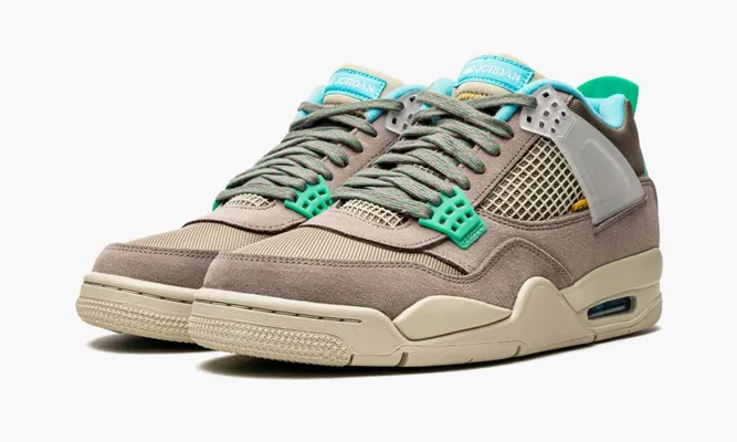 Кроссовки Air Jordan 4 Retro SP « 30th Anniversary Union Taupe Haze» коричневый