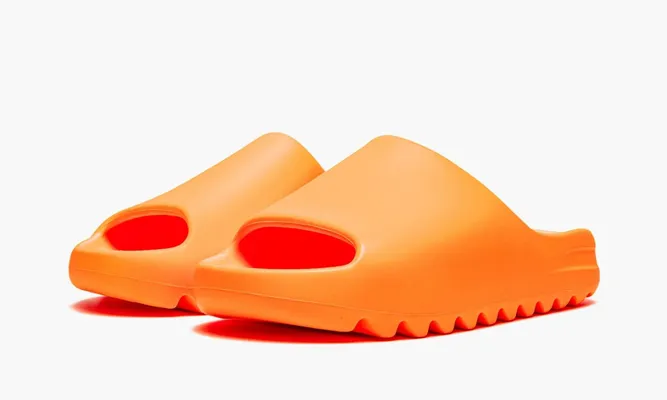 Кроссовки Yeezy Slide «Enflame Orange» оранжевый