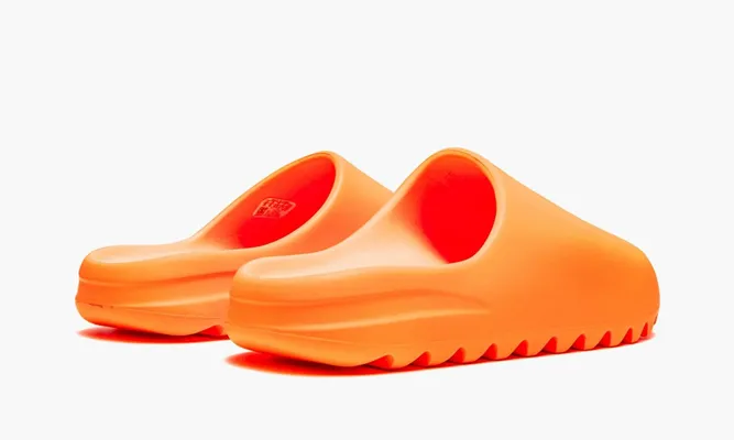 Кроссовки Yeezy Slide «Enflame Orange» оранжевый