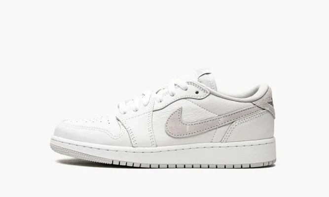 Кроссовки Air Jordan 1 Low OG GS «Neutral Grey» белый