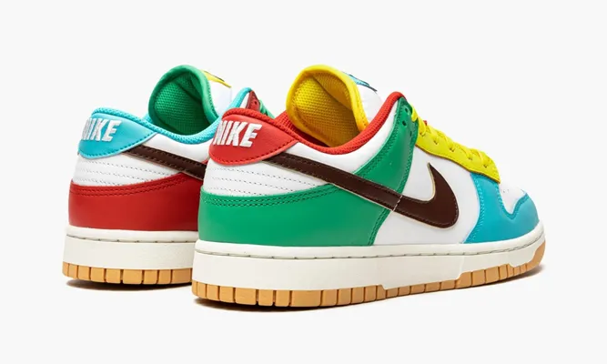 Кроссовки Nike Dunk Low «Free 99 White» разноцветный