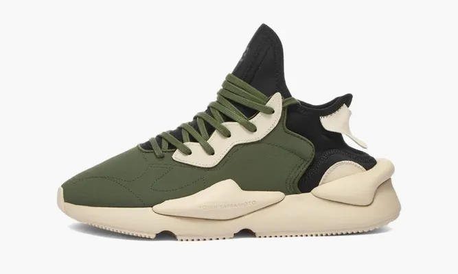 Кроссовки Adidas Y-3 Kaiwa «Green» зеленый