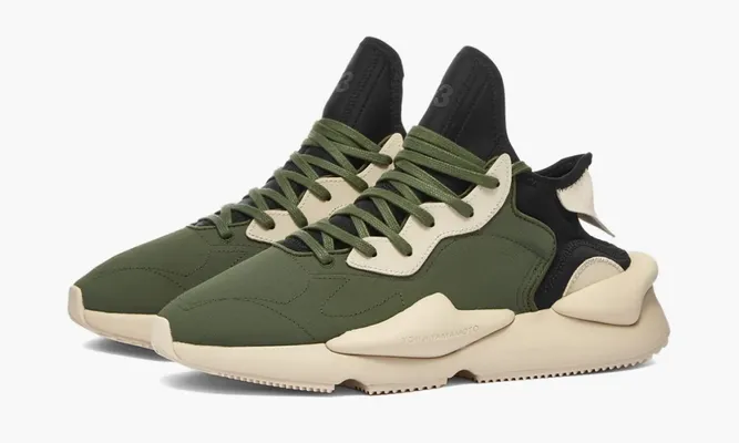 Кроссовки Adidas Y-3 Kaiwa «Green» зеленый
