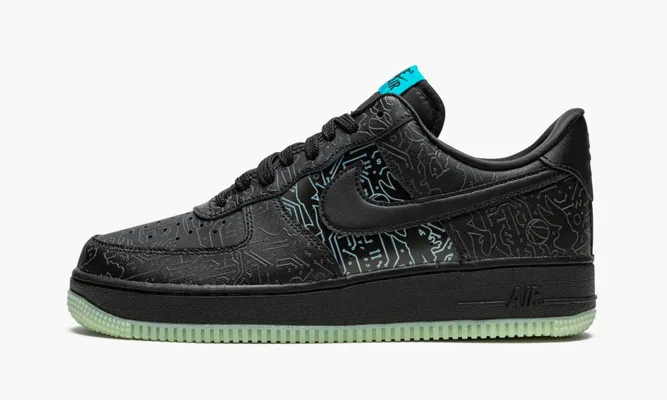 Кроссовки Nike Air Force 1 Low «Computer Chip Space Jam» черный