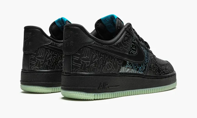 Кроссовки Nike Air Force 1 Low «Computer Chip Space Jam» черный