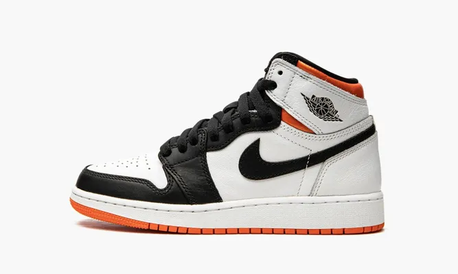 Кроссовки Air Jordan 1 High OG GS «Electro Orange» оранжевый