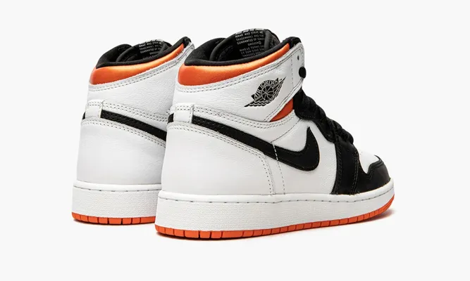 Кроссовки Air Jordan 1 High OG GS «Electro Orange» оранжевый