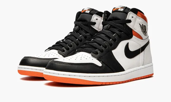 Кроссовки Air Jordan 1 High OG «Electro Orange» оранжевый