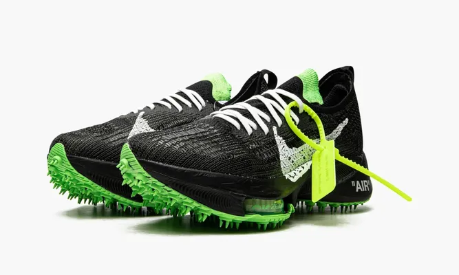 Кроссовки Nike Zoom Tempo Next% «Off-white Black Scream Green» зеленый