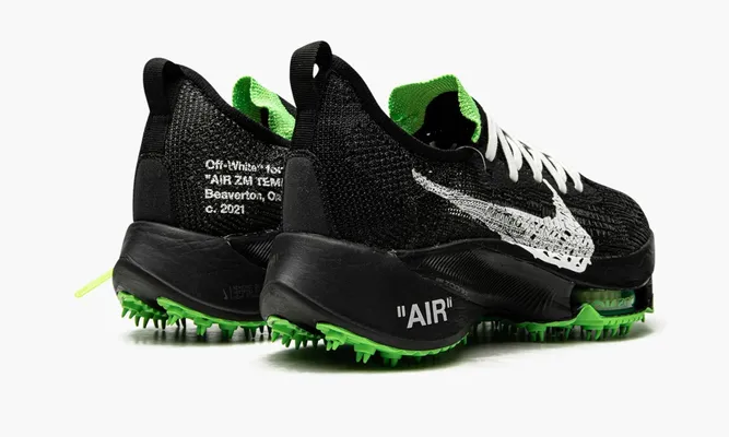 Кроссовки Nike Zoom Tempo Next% «Off-white Black Scream Green» зеленый