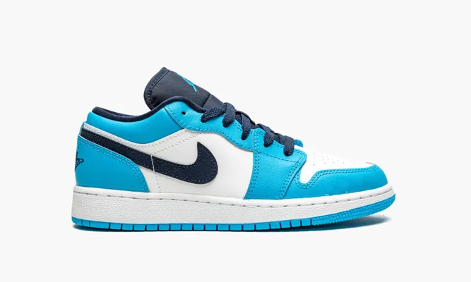 Кроссовки Air Jordan 1 Low GS «Unc» lightBlue
