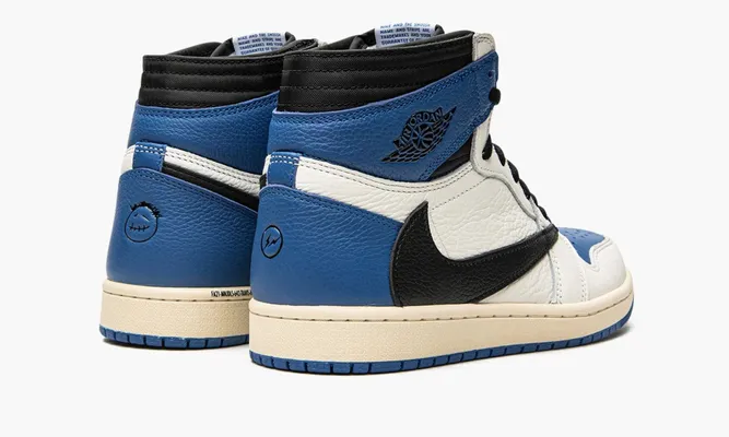 Кроссовки Air Jordan 1 High OG SP «Fragment X Travis Scott» синий