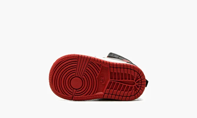 Кроссовки Air Jordan 1 Mid «Gym Red Black White» белый
