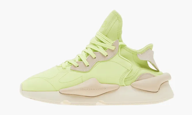 Кроссовки Adidas Y-3 Kaiwa «Semi Frozen Yellow» желтый