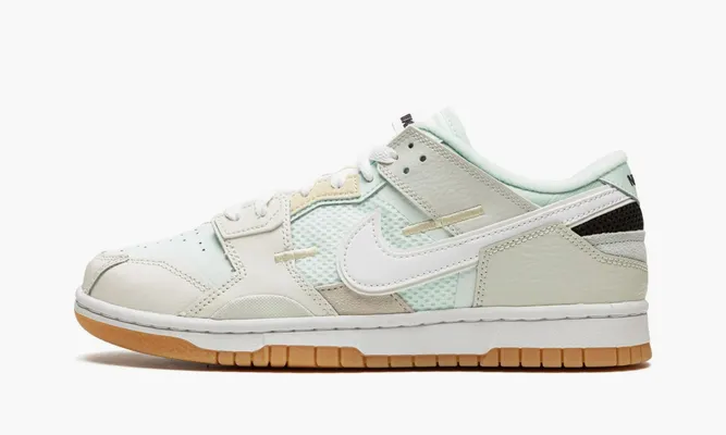 Кроссовки Nike Dunk Low Scrap «Sea Glass» кремовый