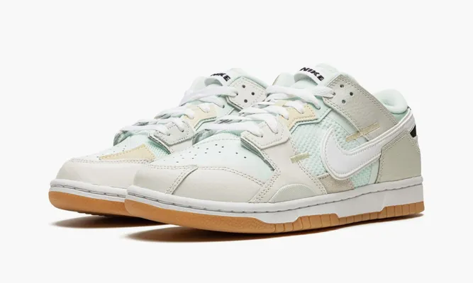 Кроссовки Nike Dunk Low Scrap «Sea Glass» кремовый