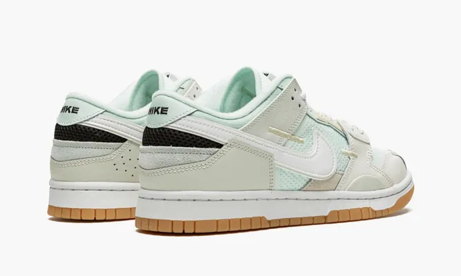Кроссовки Nike Dunk Low Scrap «Sea Glass» кремовый