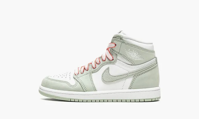 Для самых маленьких Air Jordan 1 Retro High OG PS «Seafoam» Kids белый,зеленый