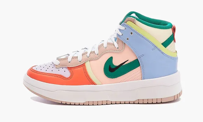 Кроссовки Nike Dunk High WMNS «Rebel Pastels» разноцветный