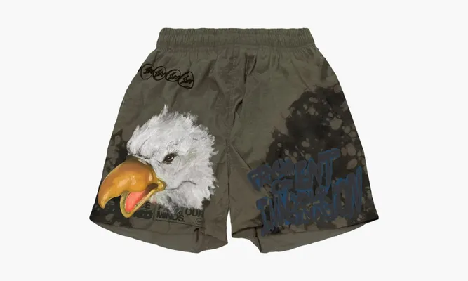 Одежда Travis Scott Cactus Jack X Fragment Imagination Shorts «Ovile» зеленый