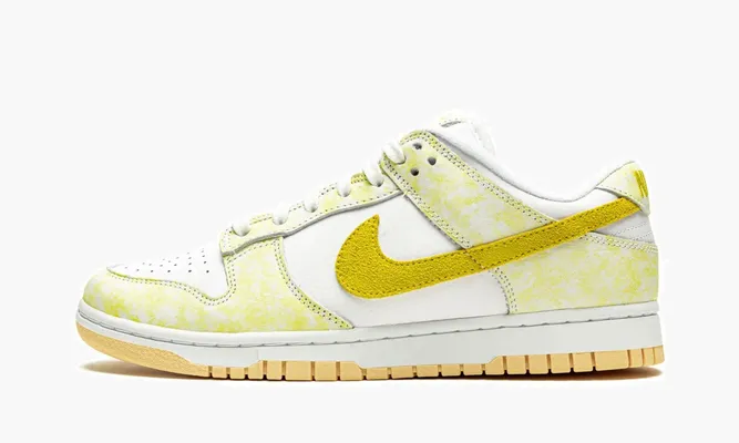 Кроссовки Nike Dunk Low WMNS «Yellow Strike» белый