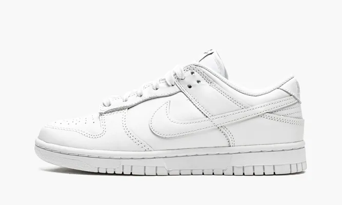 Кроссовки Nike Dunk Low «Triple White» белый