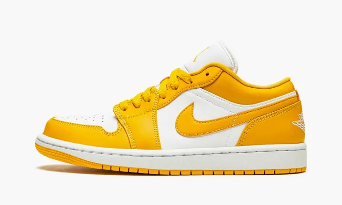 Кроссовки Air Jordan 1 Low «Pollen» желтый