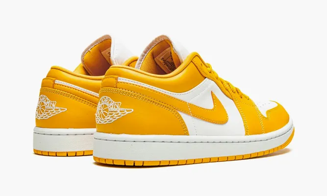 Кроссовки Air Jordan 1 Low «Pollen» желтый