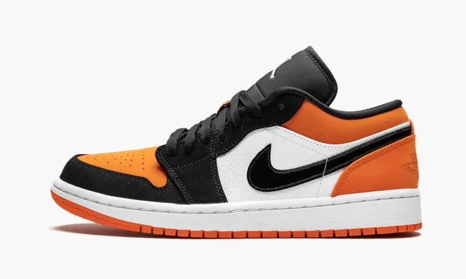 Кроссовки Air Jordan 1 Low «Shattered Backboard» оранжевый