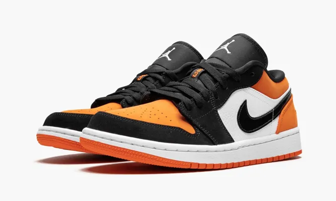 Кроссовки Air Jordan 1 Low «Shattered Backboard» оранжевый