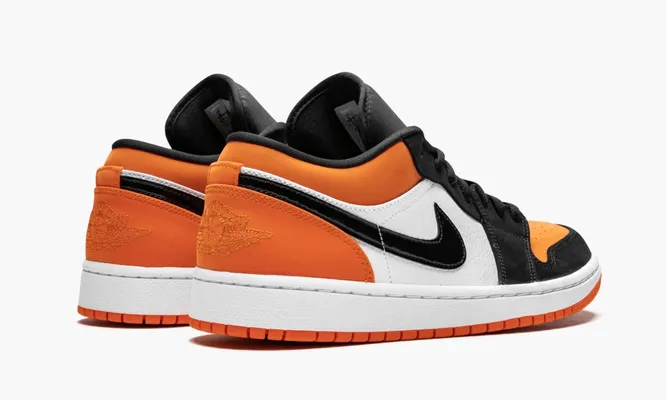 Кроссовки Air Jordan 1 Low «Shattered Backboard» оранжевый
