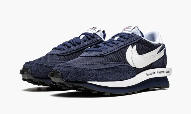 Кроссовки Nike Sacai Ld Waffle Sf «Fragment Blue Void» синий