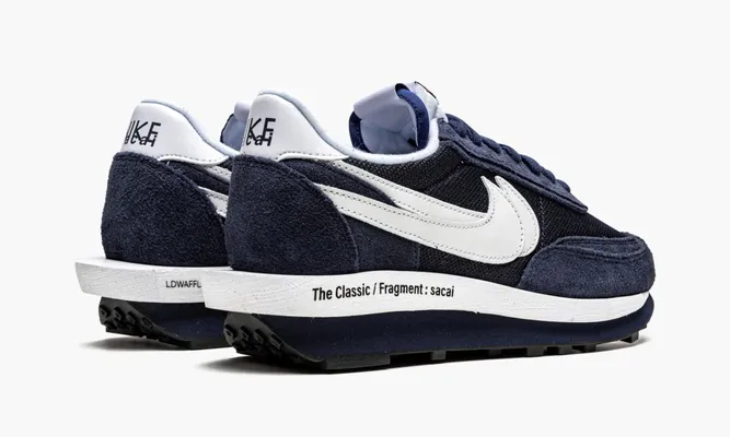 Кроссовки Nike Sacai Ld Waffle Sf «Fragment Blue Void» синий