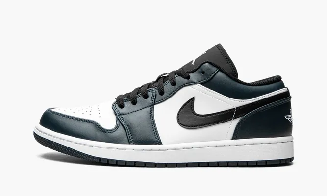 Кроссовки Air Jordan 1 Low «Dark Teal» синий