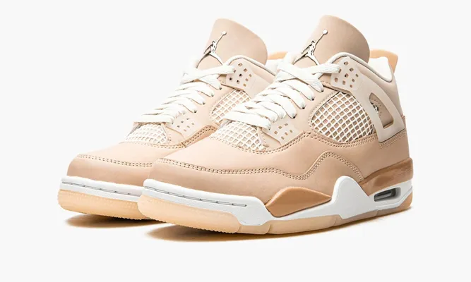 Кроссовки Air Jordan 4 WMNS «Shimmer» розовый