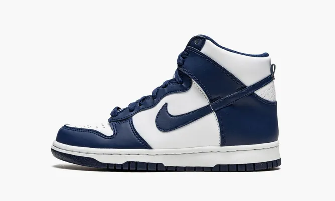 Кроссовки Nike Dunk High GS «Championship Navy» синий