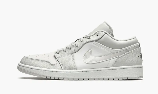 Кроссовки Air Jordan 1 Low «White Camo» белый