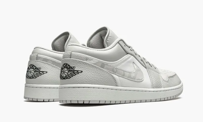 Кроссовки Air Jordan 1 Low «White Camo» белый