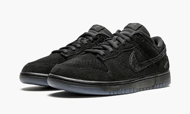 Кроссовки Nike Dunk Low «Dunk Vs Af1 - Black» черный