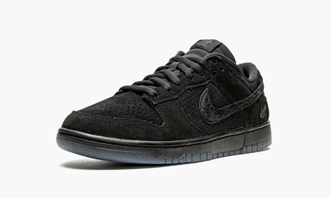 Кроссовки Nike Dunk Low «Dunk Vs Af1 - Black» черный