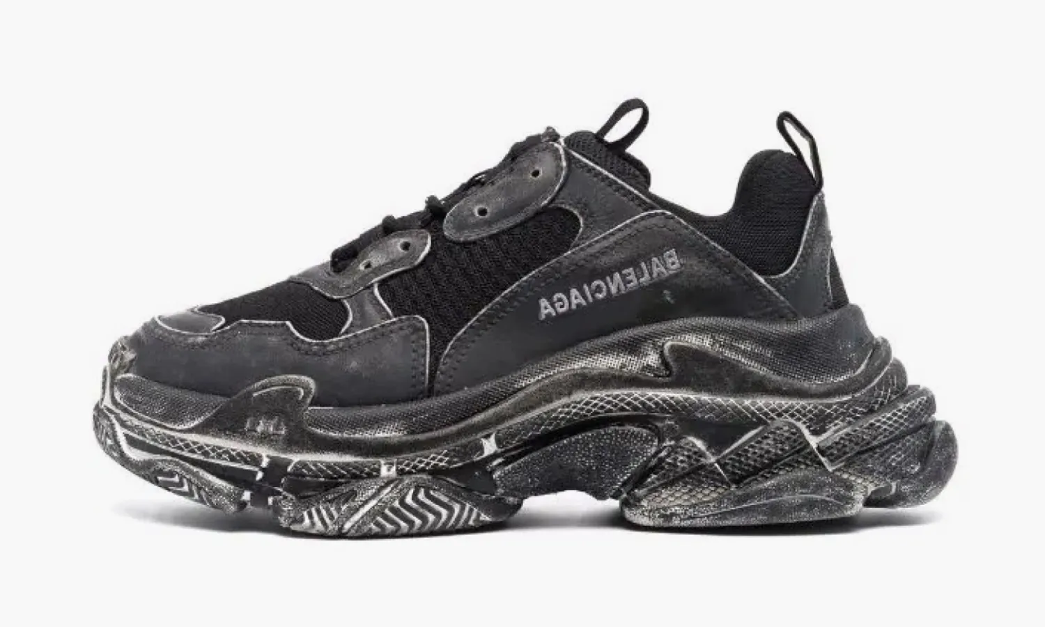 Balenciaga Triple S «Faded Black»